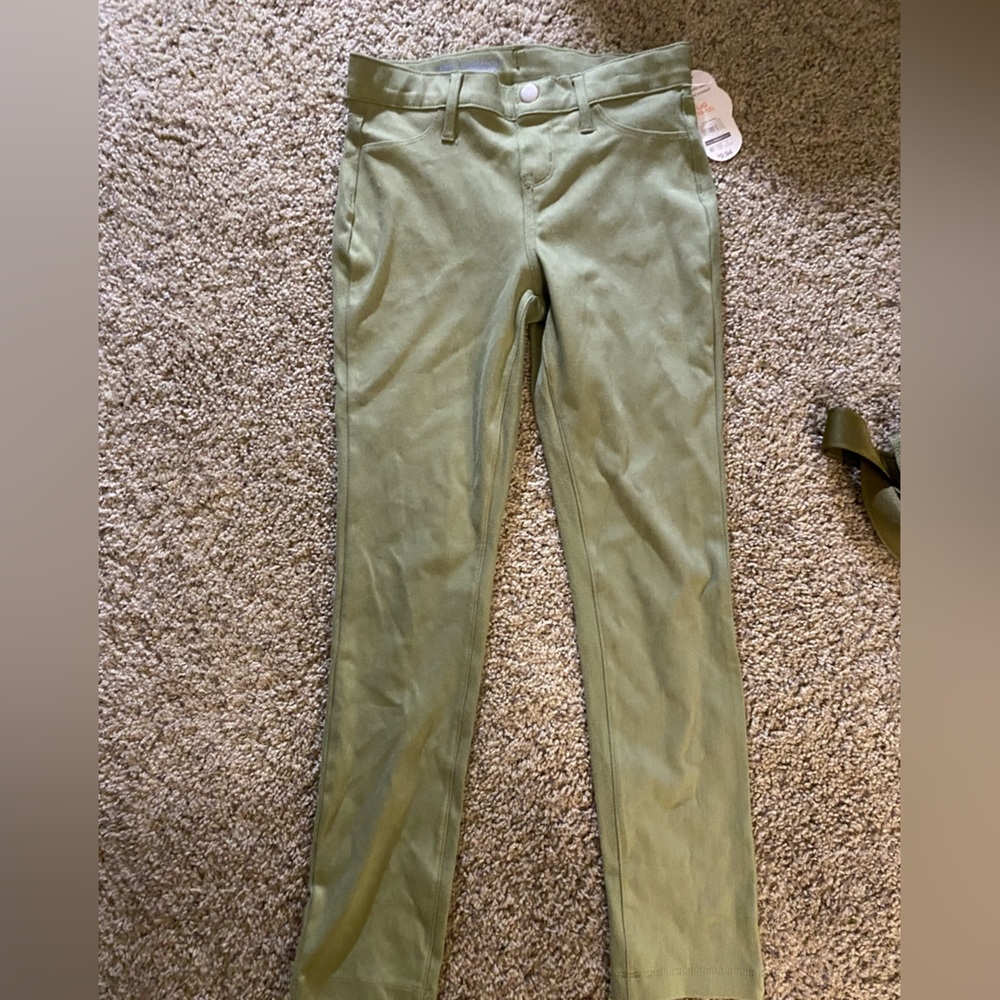 Green Skinny Jeans